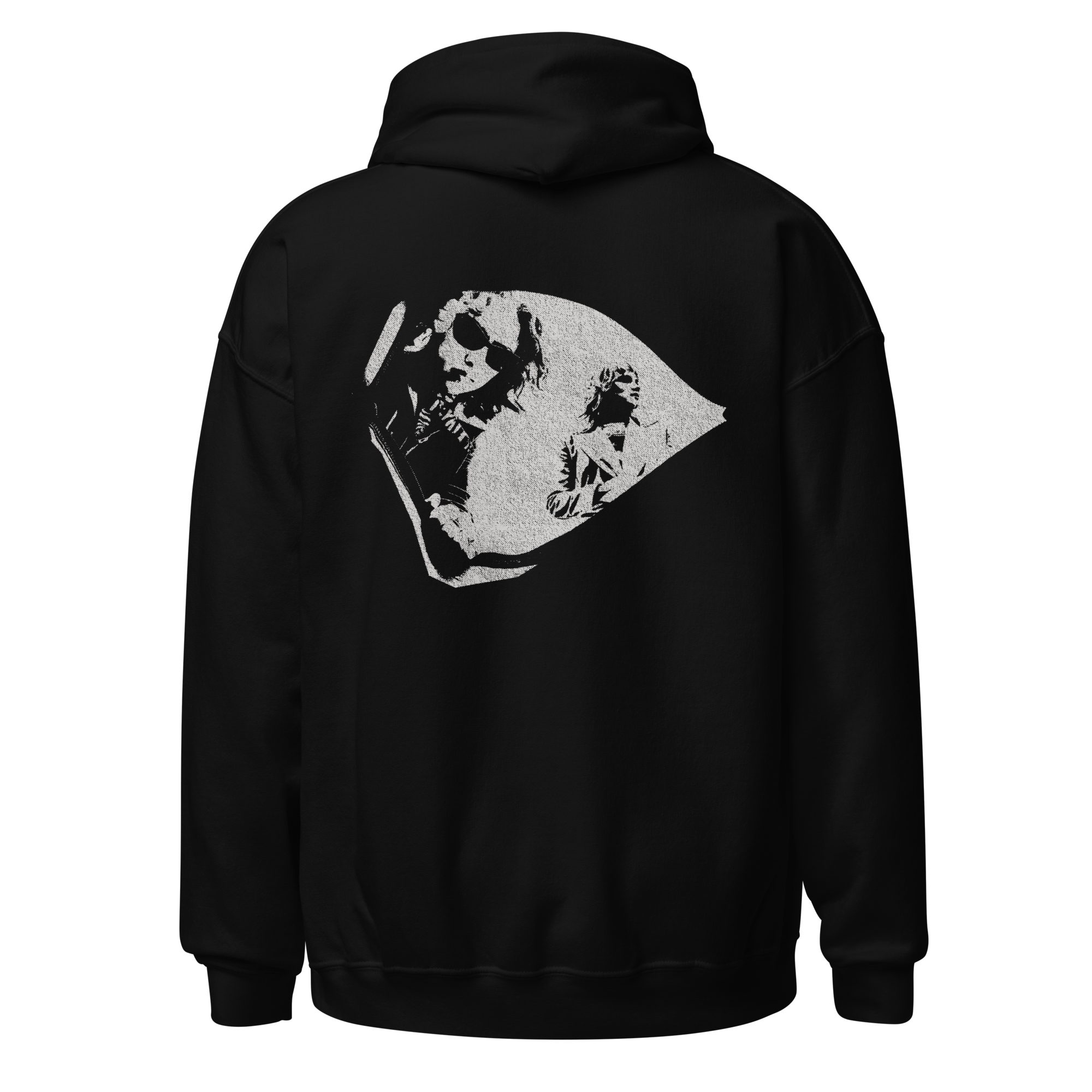 Picture Parlour - Black Vintage Logo Hoodie