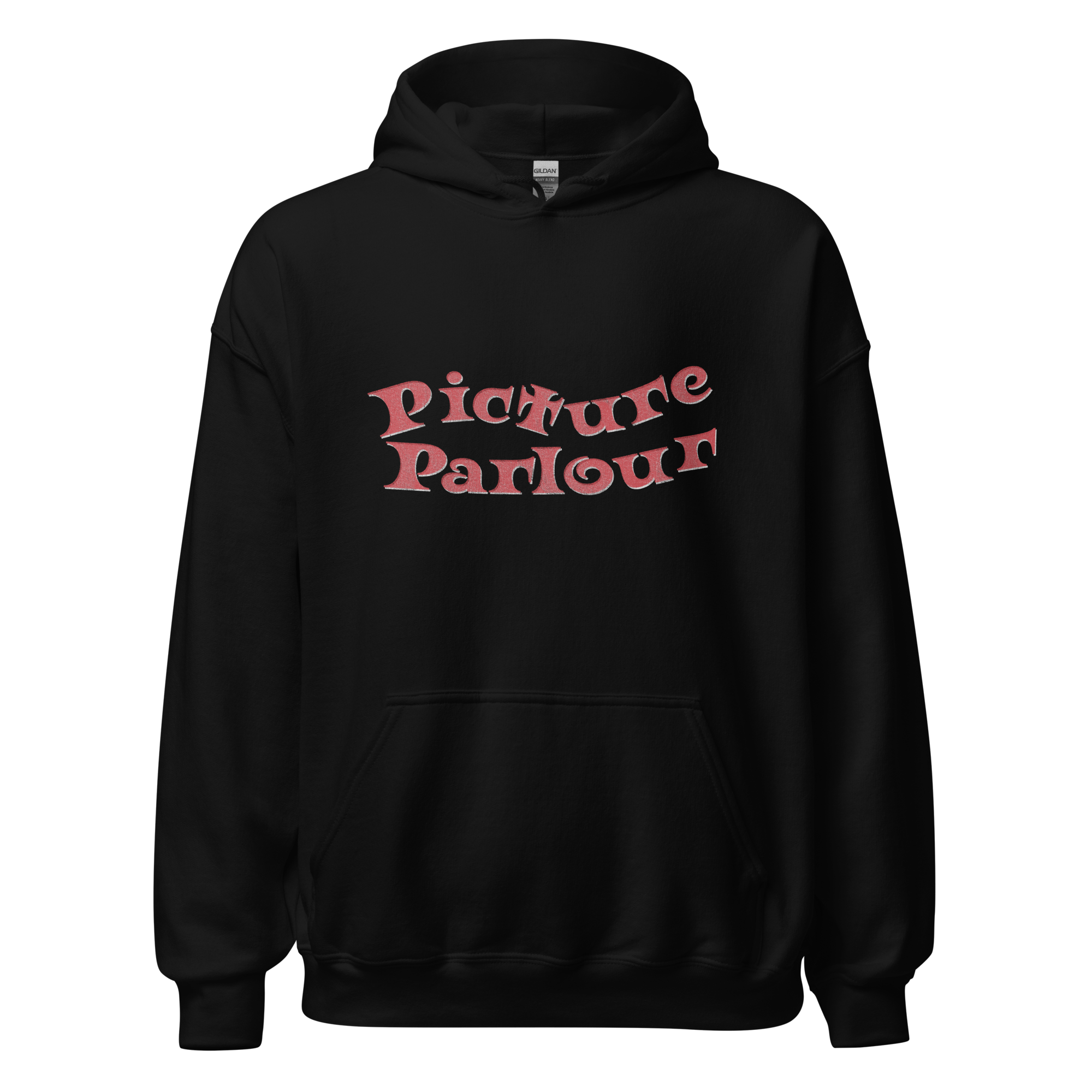 Picture Parlour - Black Vintage Logo Hoodie